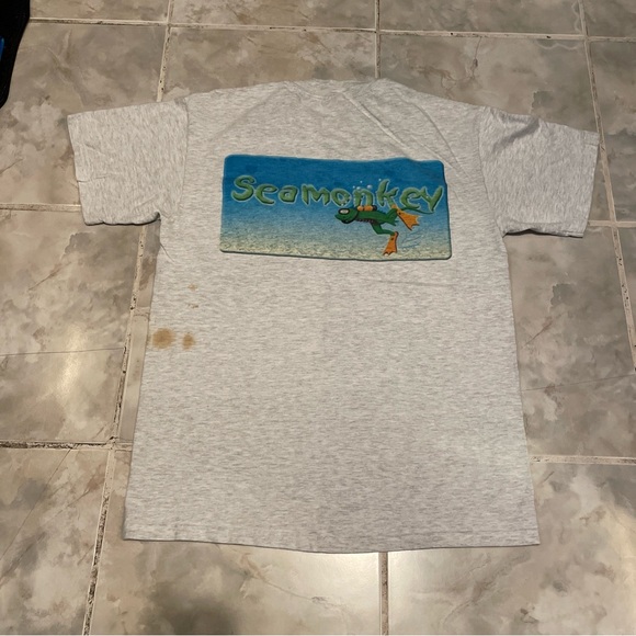 Vintage 90s Y2K Netscape 6 Internet Browser Seamonkey Dino T-Shirt SZ M (RARE)